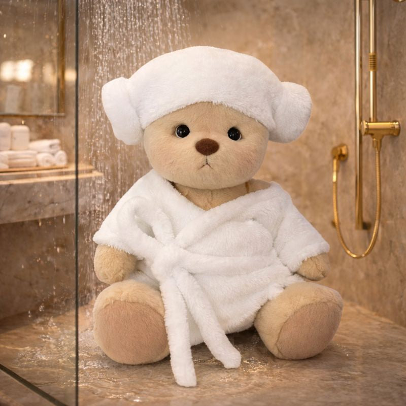 CoupleTeddy Shower Teddy Bear | Handmade Stuffed Animal Gift